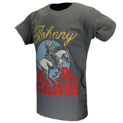 Johnny Cash Galloping Horse T-shirt