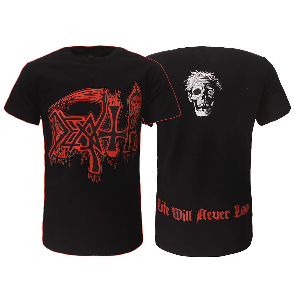 Death Life Will Never Last Massive Logo T-Shirt