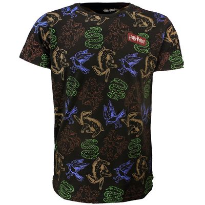 Harry Potter Wizards Unite House Animals T-Shirt