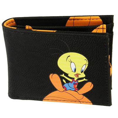 Space Jam 2 Tweety Bifold Wallet Black