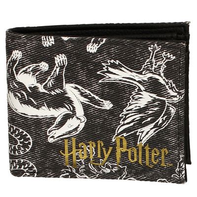 Harry Potter Denim Animals Bifold Wallet