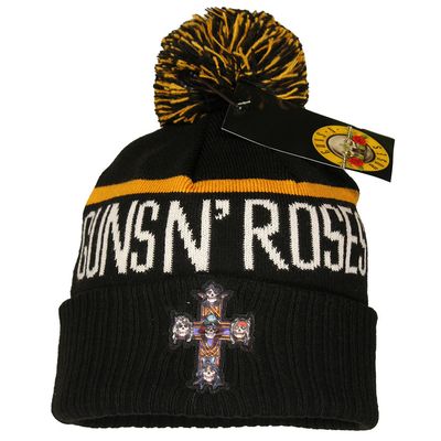 Guns N' Roses Bobble Beanie Hat