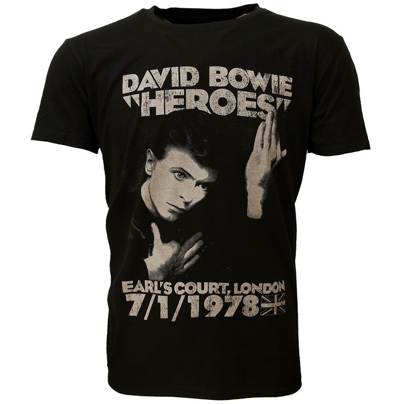 David Bowie Heroes Earls Court T-Shirt