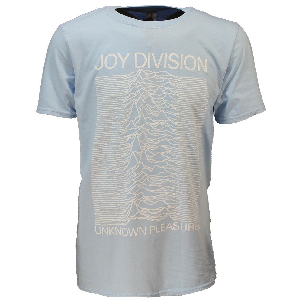 Joy Division Unknown Pleasures Blue T-Shirt