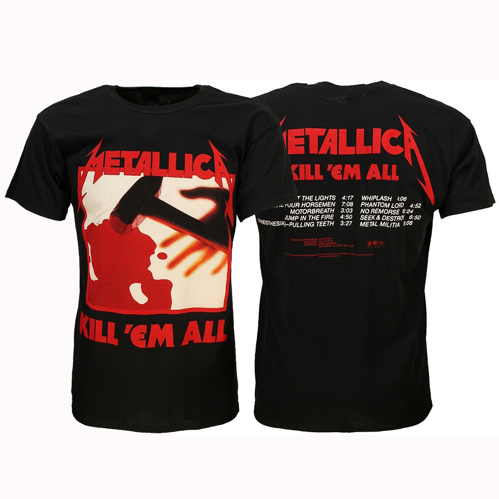 Metallica Kill Em All Album T-Shirt