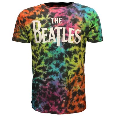 The Beatles Dip Dye Logo T-Shirt