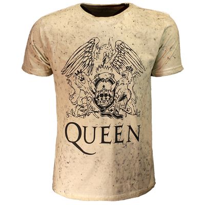 Queen Crest Dip Dye T-Shirt
