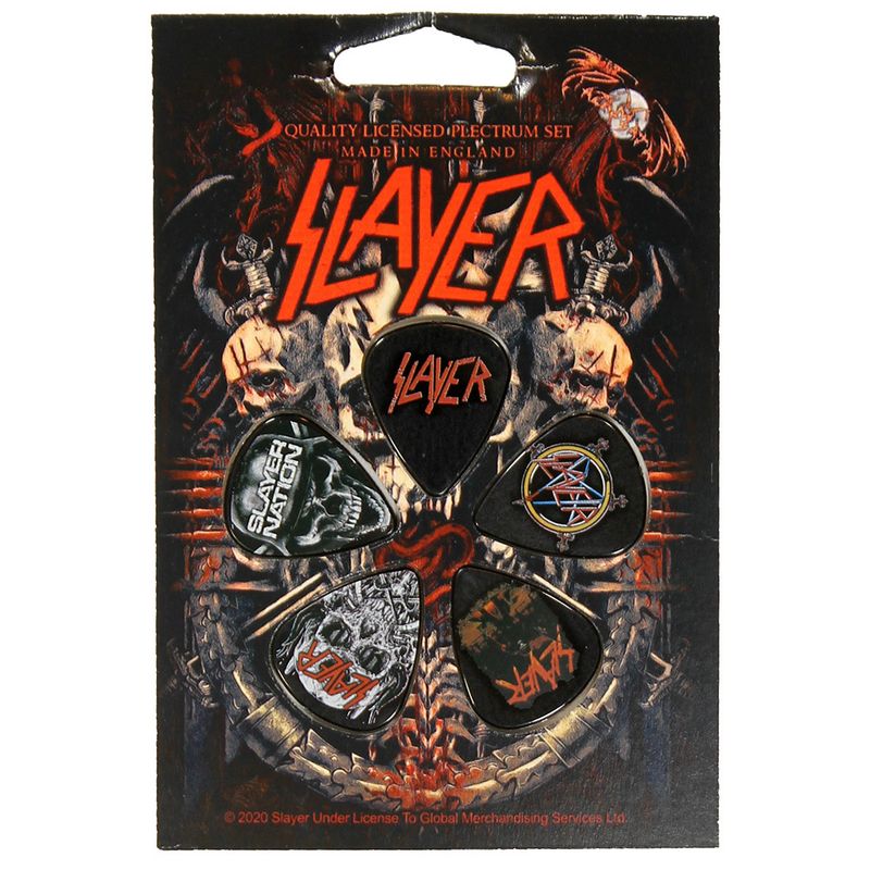 Slayer-Gitarrenplektren-Paket im Dämonischen Stil