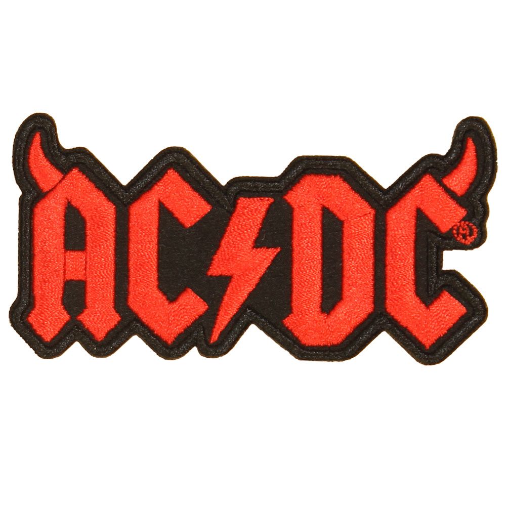 AC/DC Horns Logo Patch