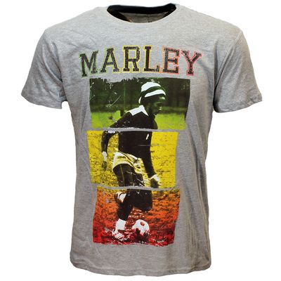 Bob Marley Playing Football T-Shirt
