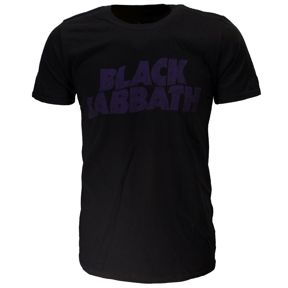 Black Sabbath Vintage Wavy Logo T-Shirt
