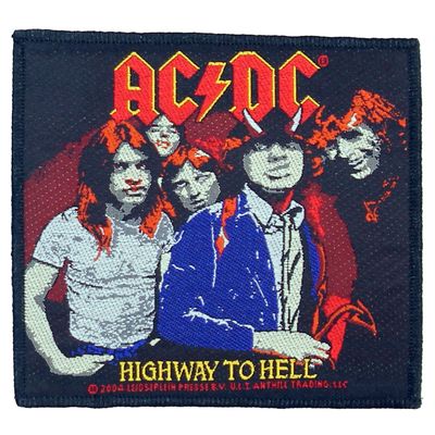 AC/DC Highway To Hell 10 x 10cm Patch