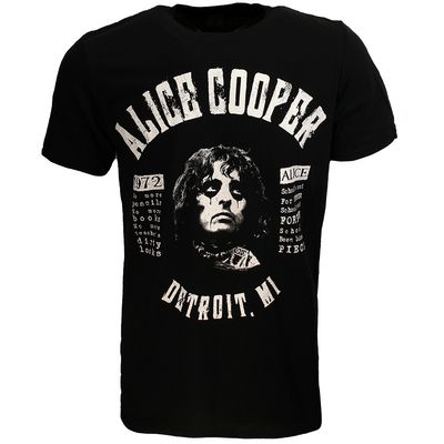 Alice Cooper School's Out Lyrics T-Shirt