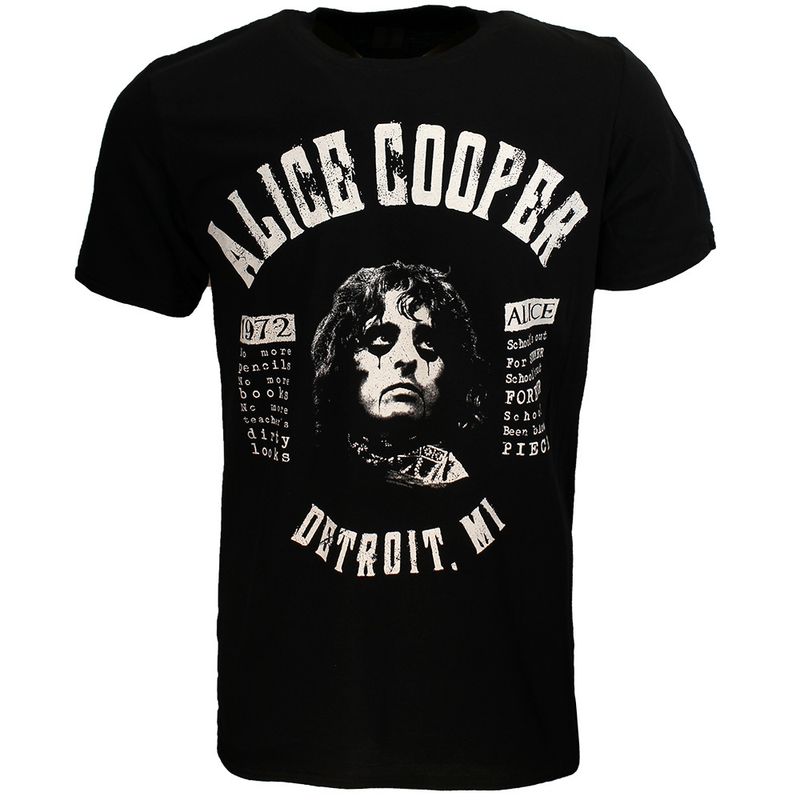 Alice Cooper School's Out Lyrics T-Shirt