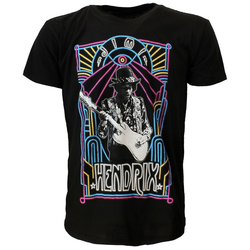 Jimi Hendrix Electric Ladyland Neon T-Shirt