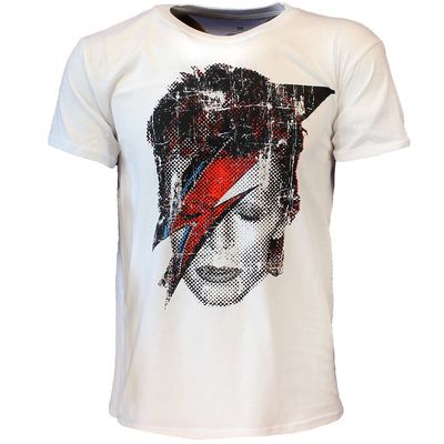 David Bowie Halftone Flash Face T-Shirt