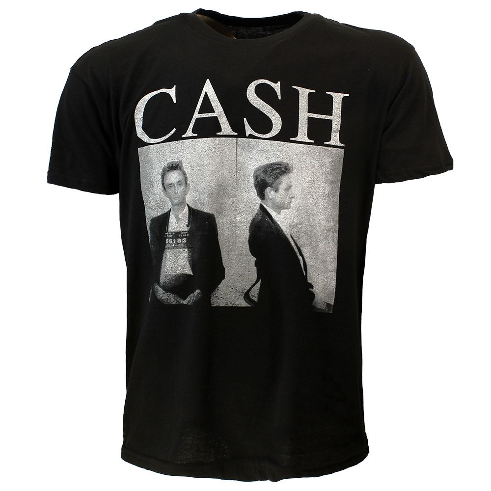 Johnny Cash Mug Shot T-Shirt