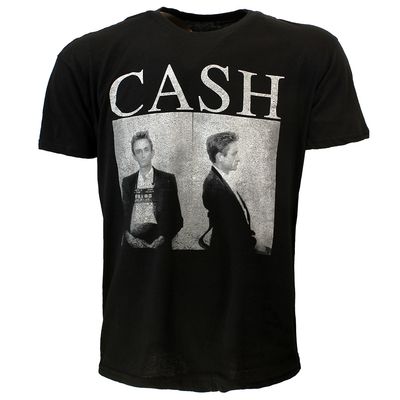 Johnny Cash Mug Shot T-Shirt