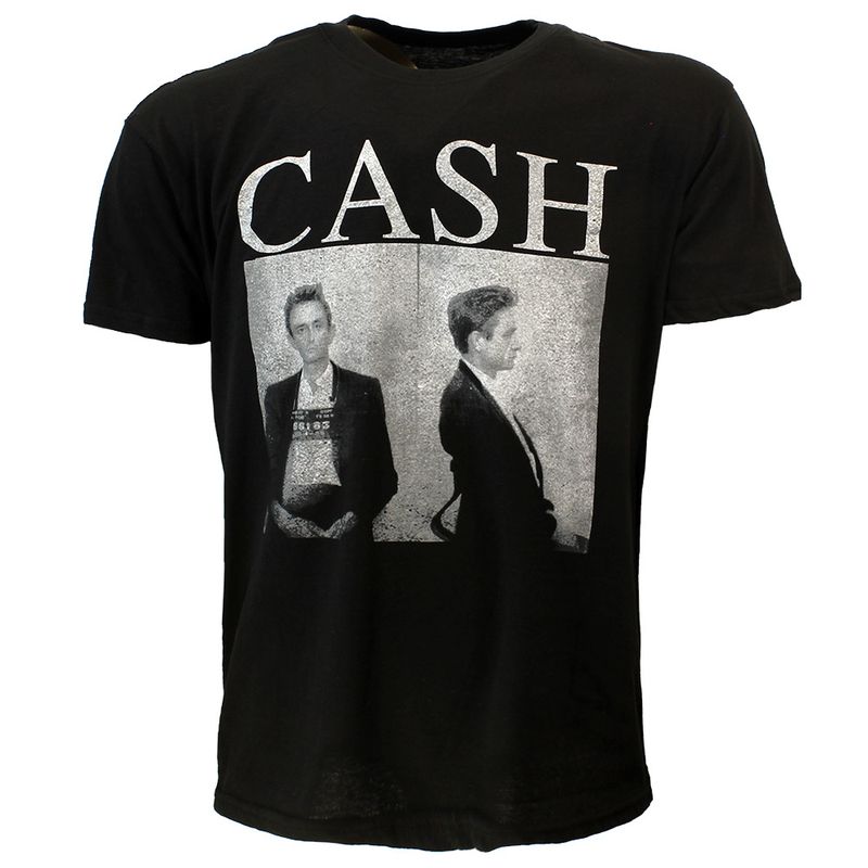 Johnny Cash Mug Shot T-Shirt
