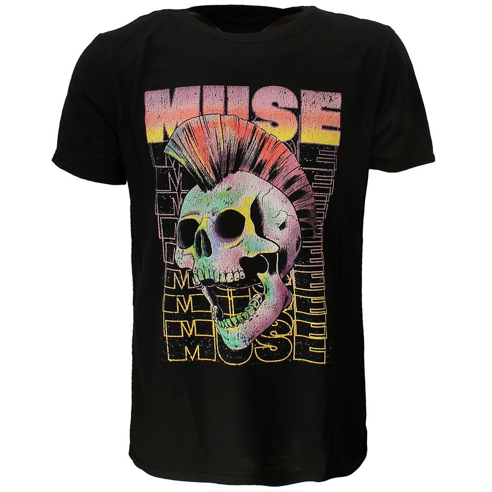 Muse Mohawk Skull T-Shirt