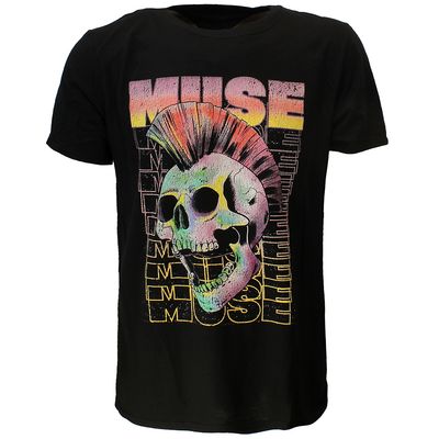 Muse Mohawk Skull T-Shirt