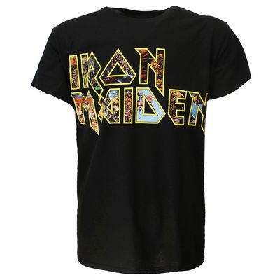 Iron Maiden Eddie Logo T-Shirt