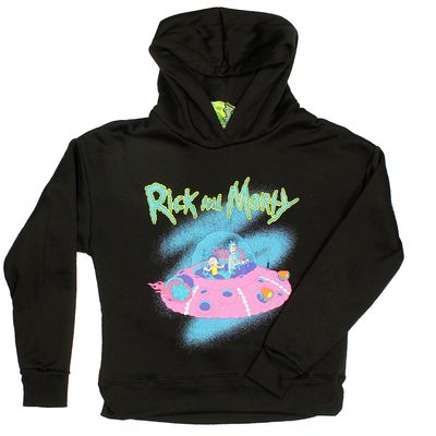 Rick and Morty Spaceship Women's Hoodie Sweater