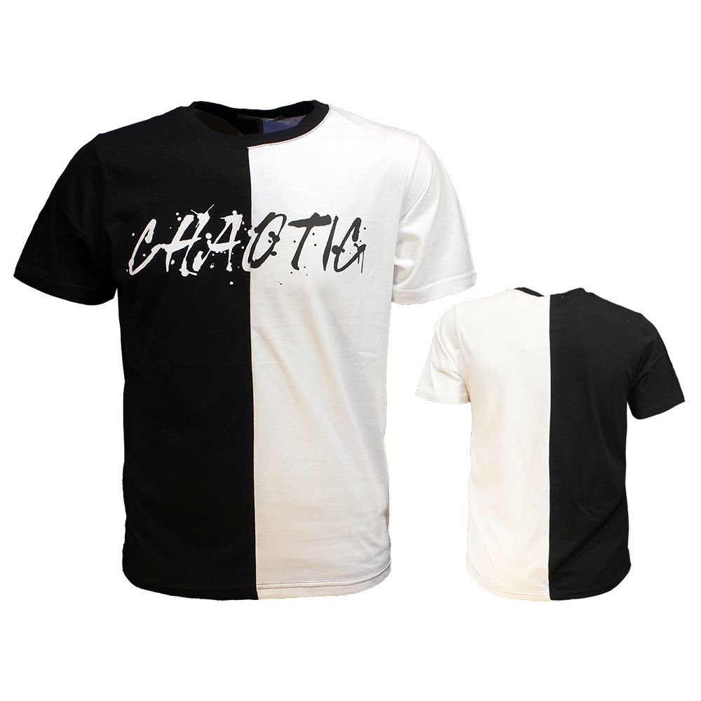 Chaotic Black &amp; White T-Shirt