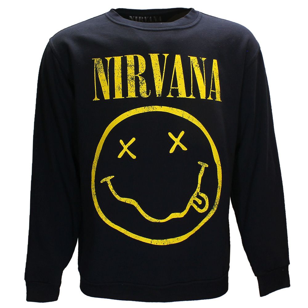 Nirvana Navy Blue Sweatshirt