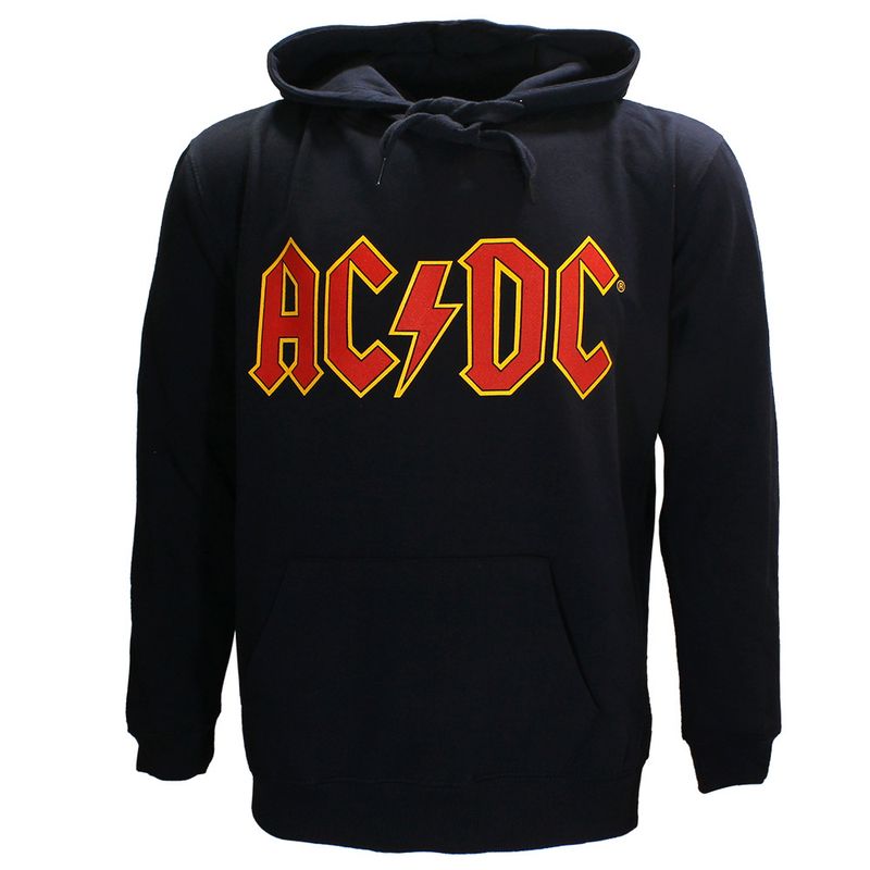 AC/DC Massive Logo Navy Blue Hoodie Sweater Pullover