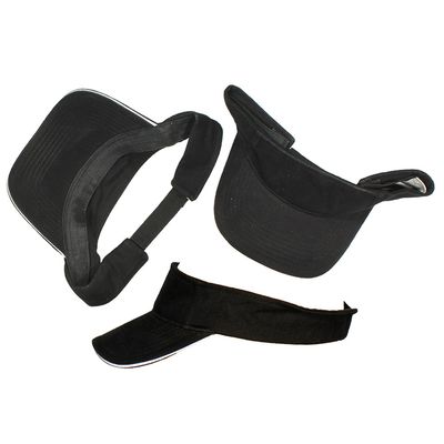 Sun visor Black Basic Blanco - Package 3 pieces