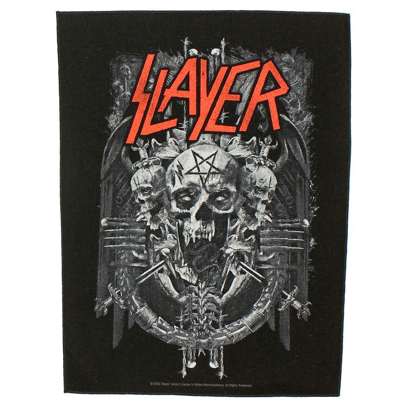 Slayer Demonic Back Patch