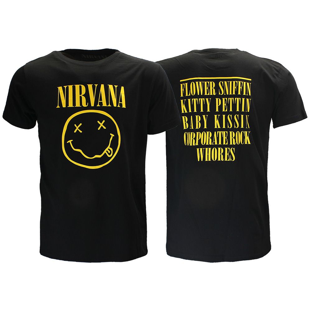 Nirvana Flower Sniffin T-Shirt