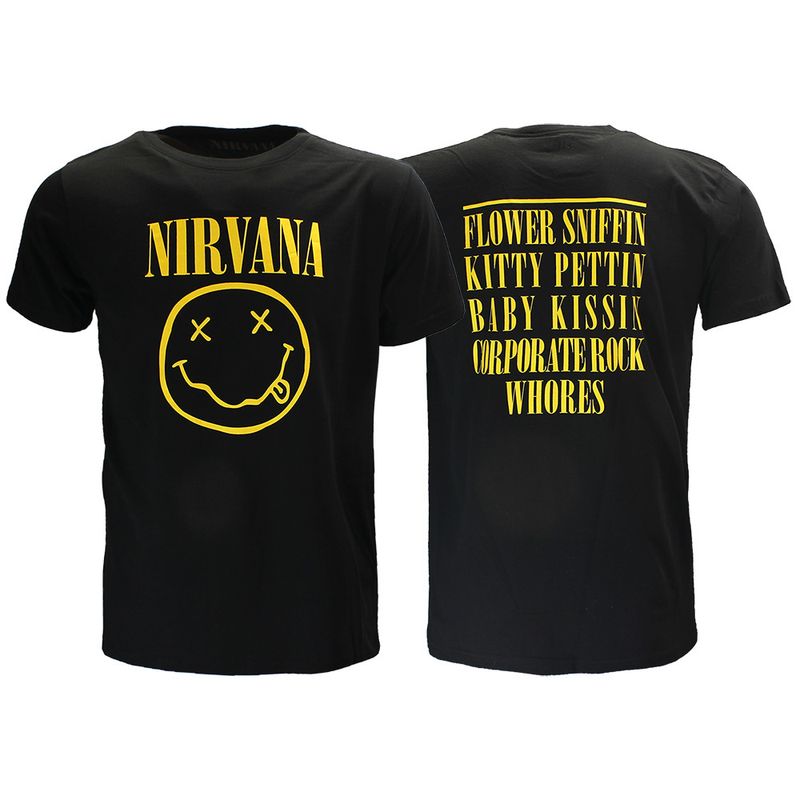 Nirvana Flower Sniffin T-Shirt