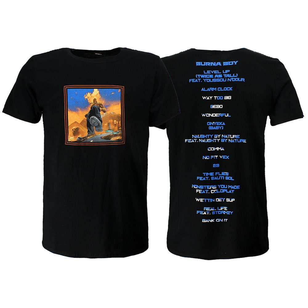 Burna Boy Album Tracklist T-Shirt