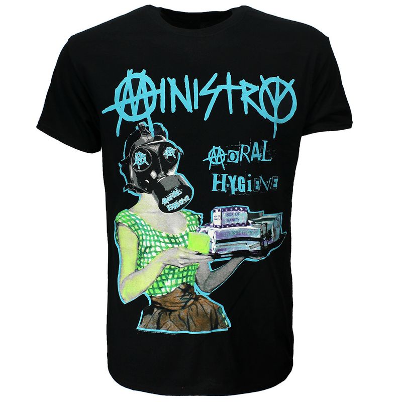 Ministry Moral Hygiene Gasmask T-Shirt