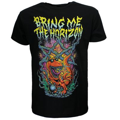 Bring Me The Horizon Smoking Dinosaur T-Shirt