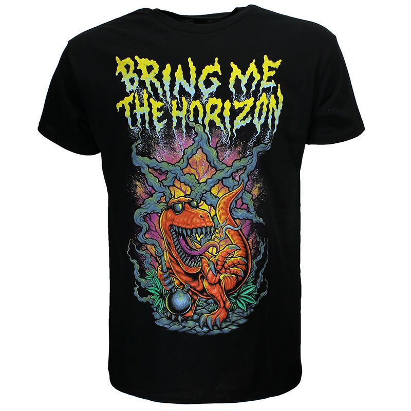 Bring Me The Horizon Smoking Dinosaur T-Shirt