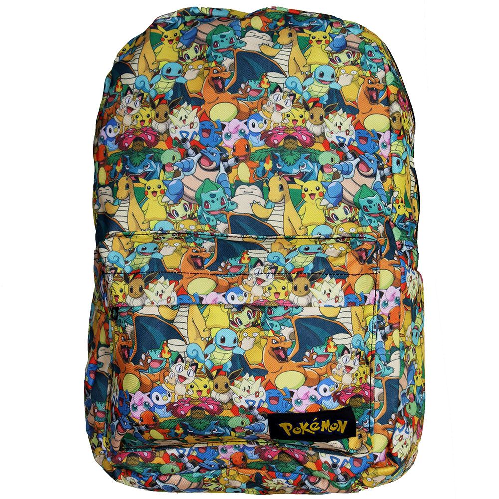 Pokémon Characters All over Print Large Backpack