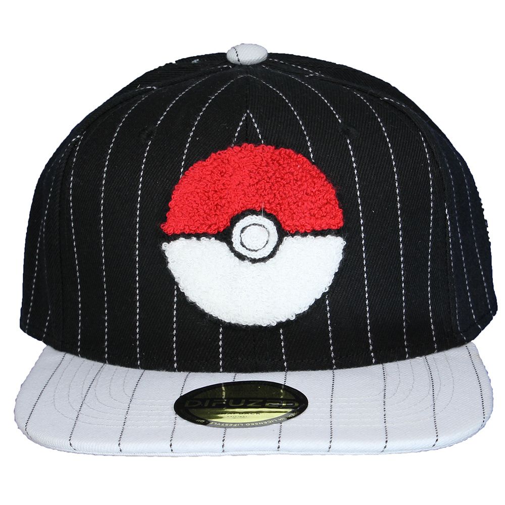 Pokémon 3D Pokéball Varsity Snapback Cap Cap