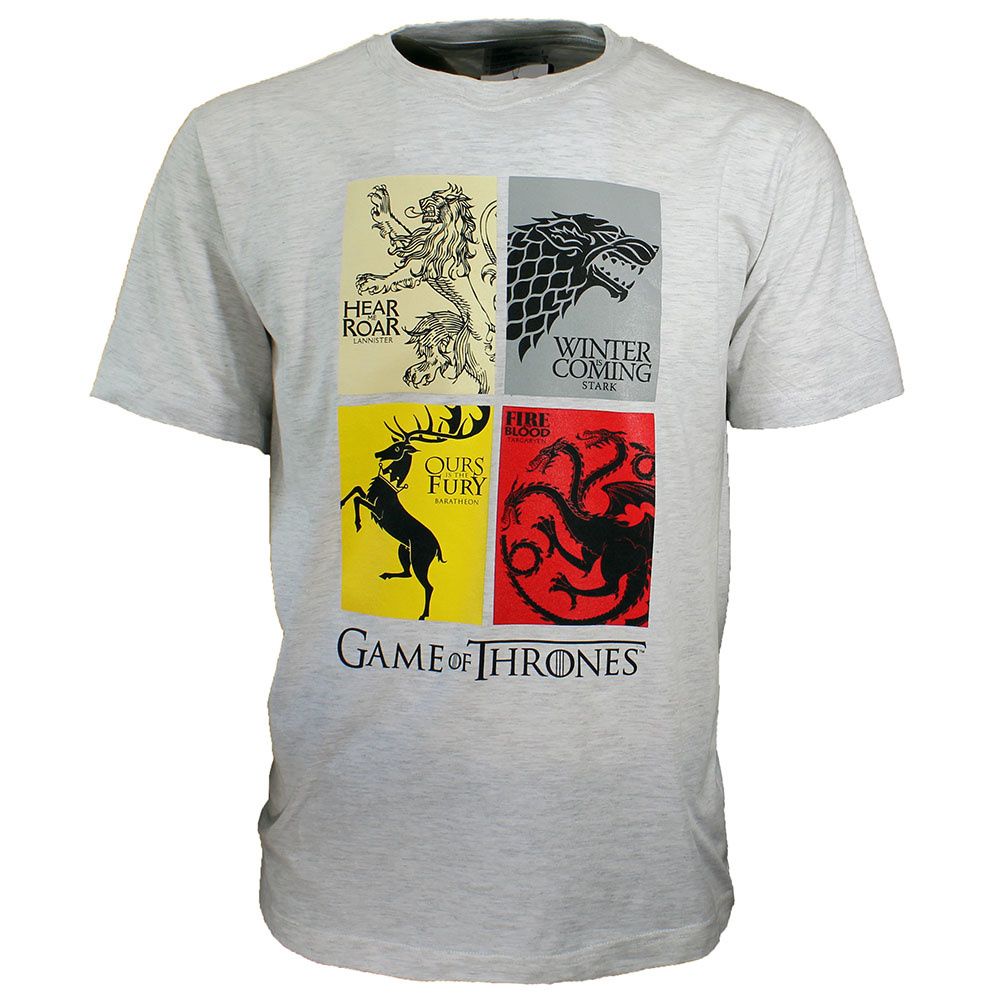 Game of Thrones Heirs to the Throne T-Shirt Grey