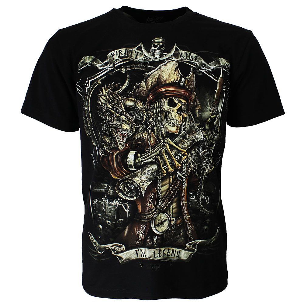 Pirate King Undead Glow in the Dark T-Shirt