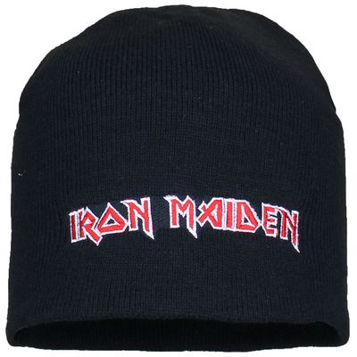 Iron Maiden Band Beanie Hat Embroidered Logo