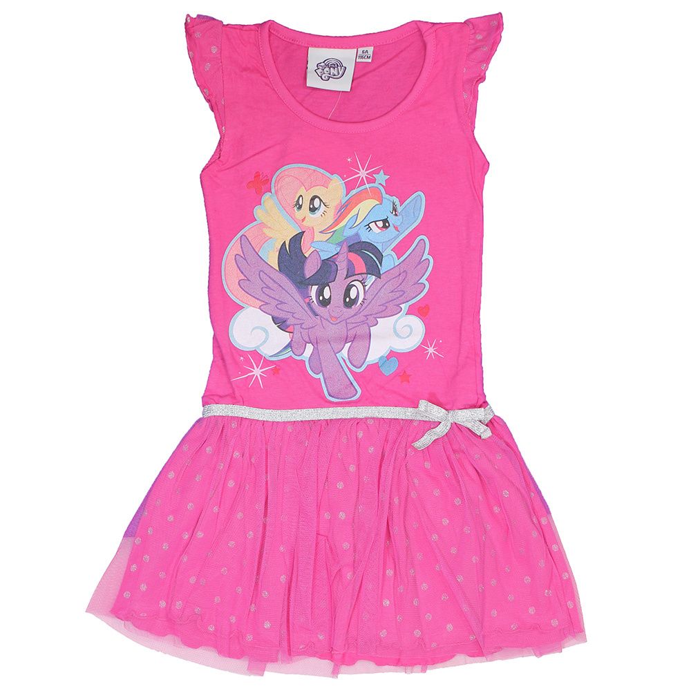My Little Pony Children's Dress with Tulle Light Pink
