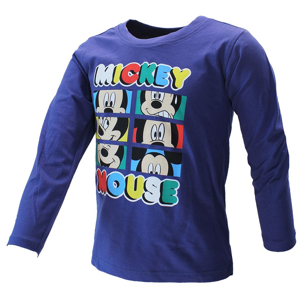Disney Mickey Mouse Longsleeve T-Shirt Kids Purple