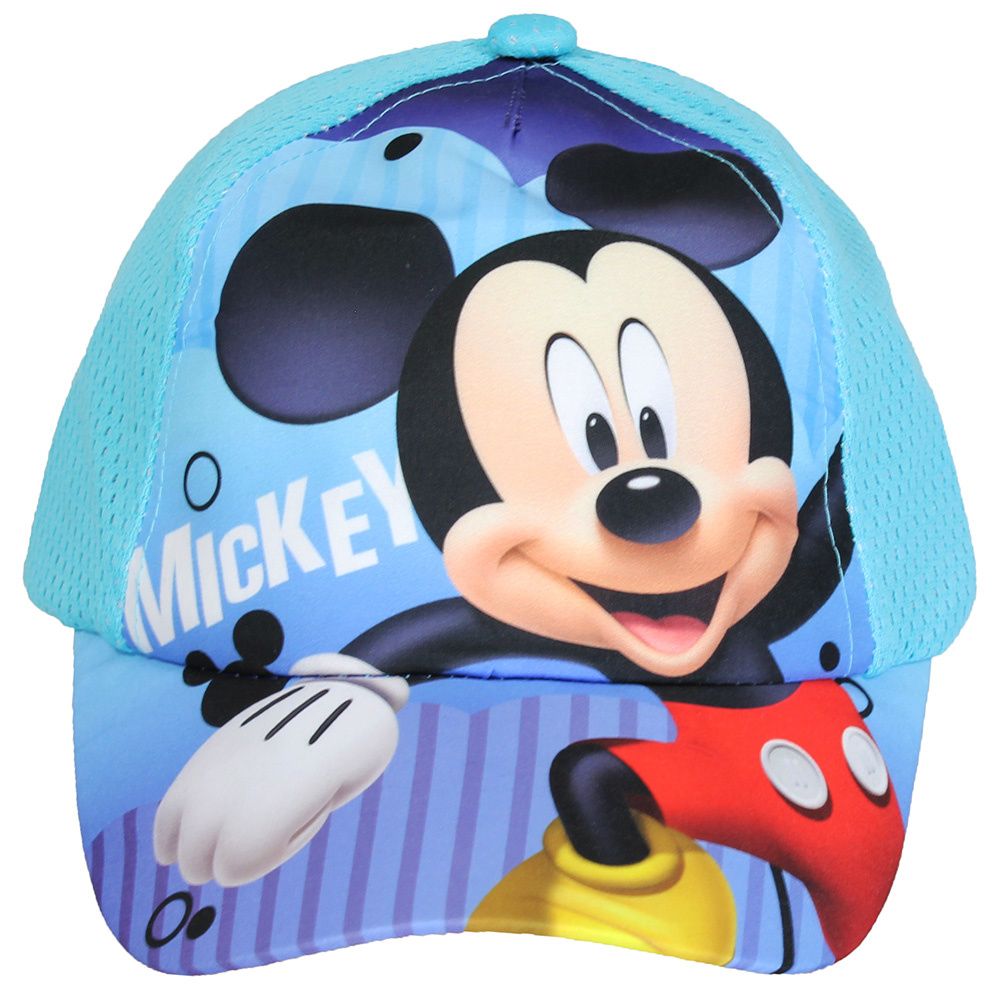 Disney Mickey Mouse Kids Cap Light Blue