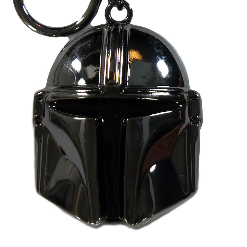 Star Wars The Mandalorian 3D Helmet Metal Keychain