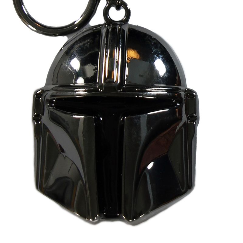 Star Wars The Mandalorian 3D Helmet Metal Keychain