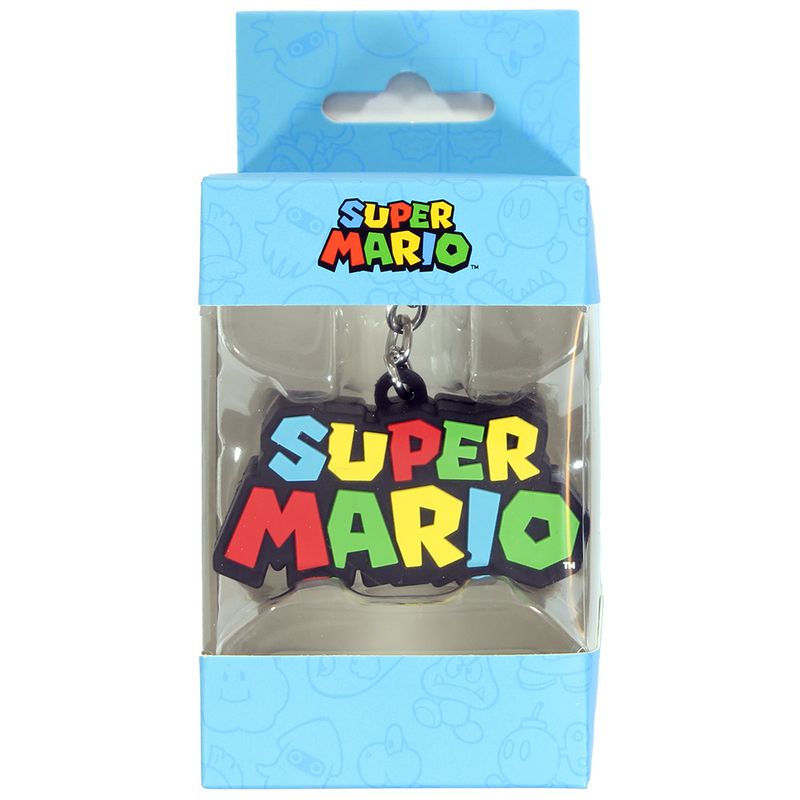 Nintendo Super Mario Logo 3D Keychain