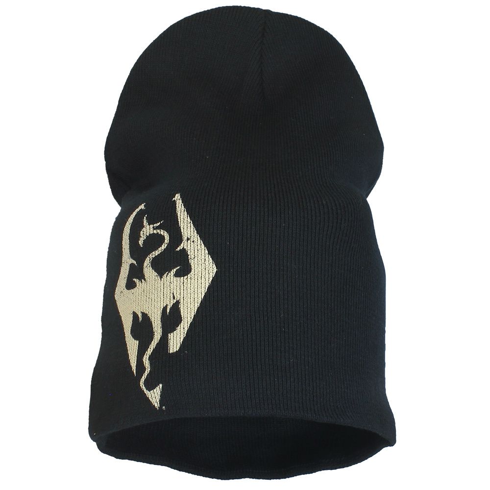 The Elder Scrolls V: Skyrim Dragon Logo Long Beanie Hat